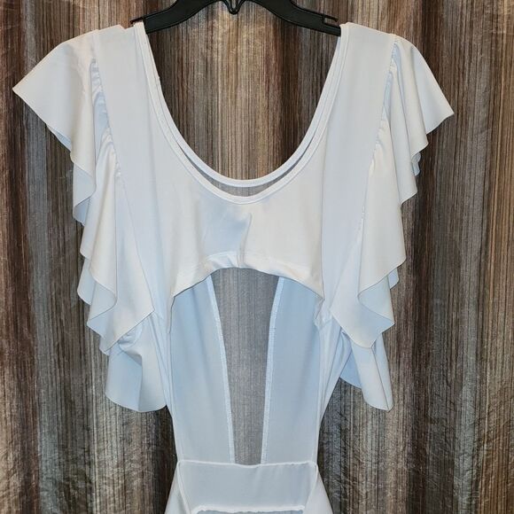 White Jumpsuit  - Picture 4 of 6